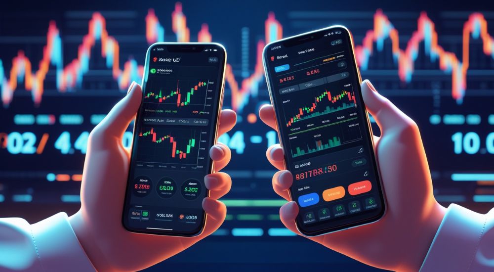 Mobile Trading Apps in Action